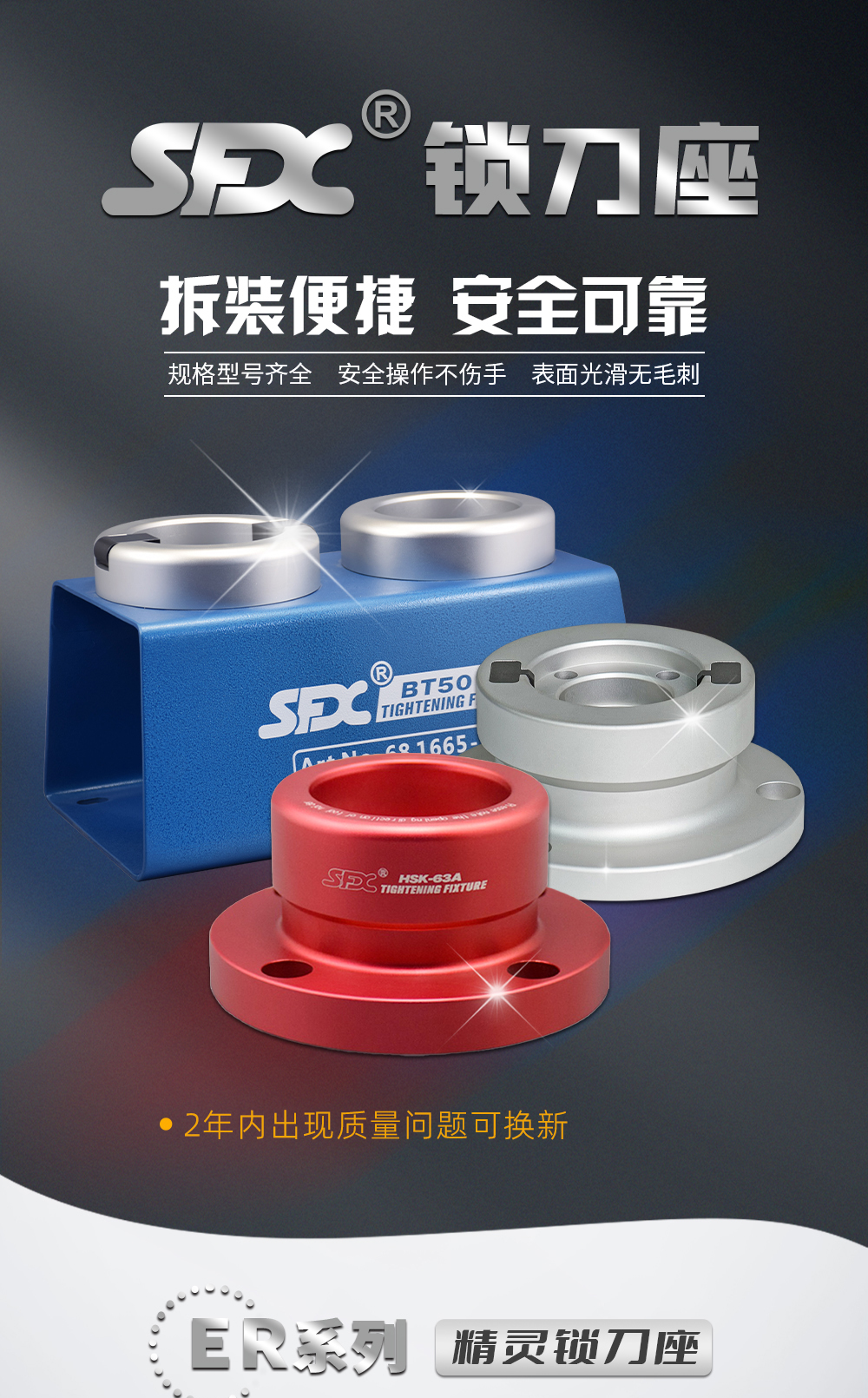 HSK系列BT系列CAT系列锁刀座690100-40|刀柄周边工具|自主产品|洛阳信成精密机械有限公司}>