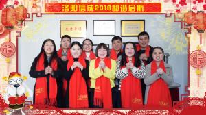 洛阳信成销售部给大家拜年了